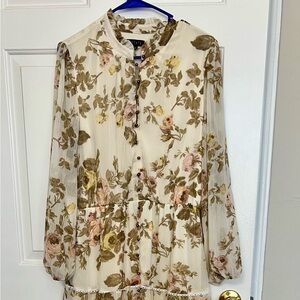 1. State Floral Print Maxi Dress